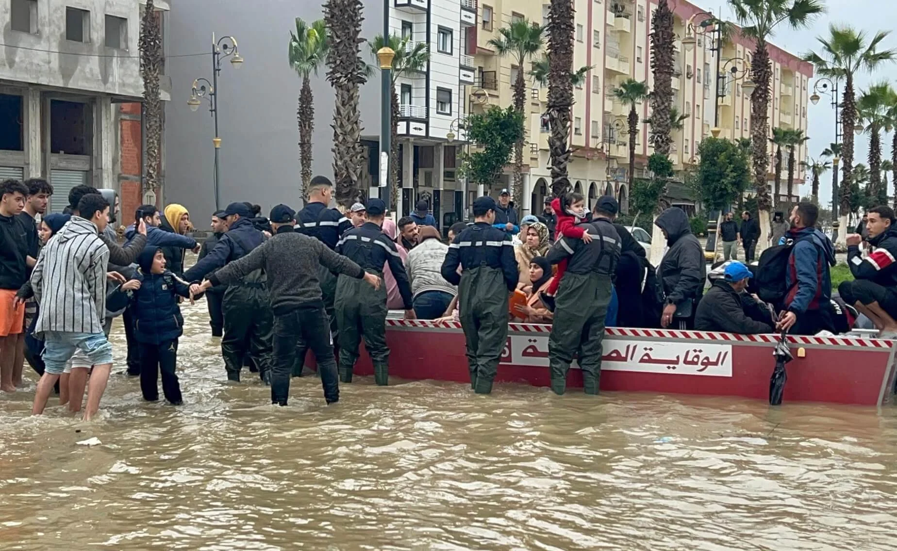 وزارة الداخلية …عمليات واسعة لإجلاء السكان بالمناطق المهددة بالفيضانات