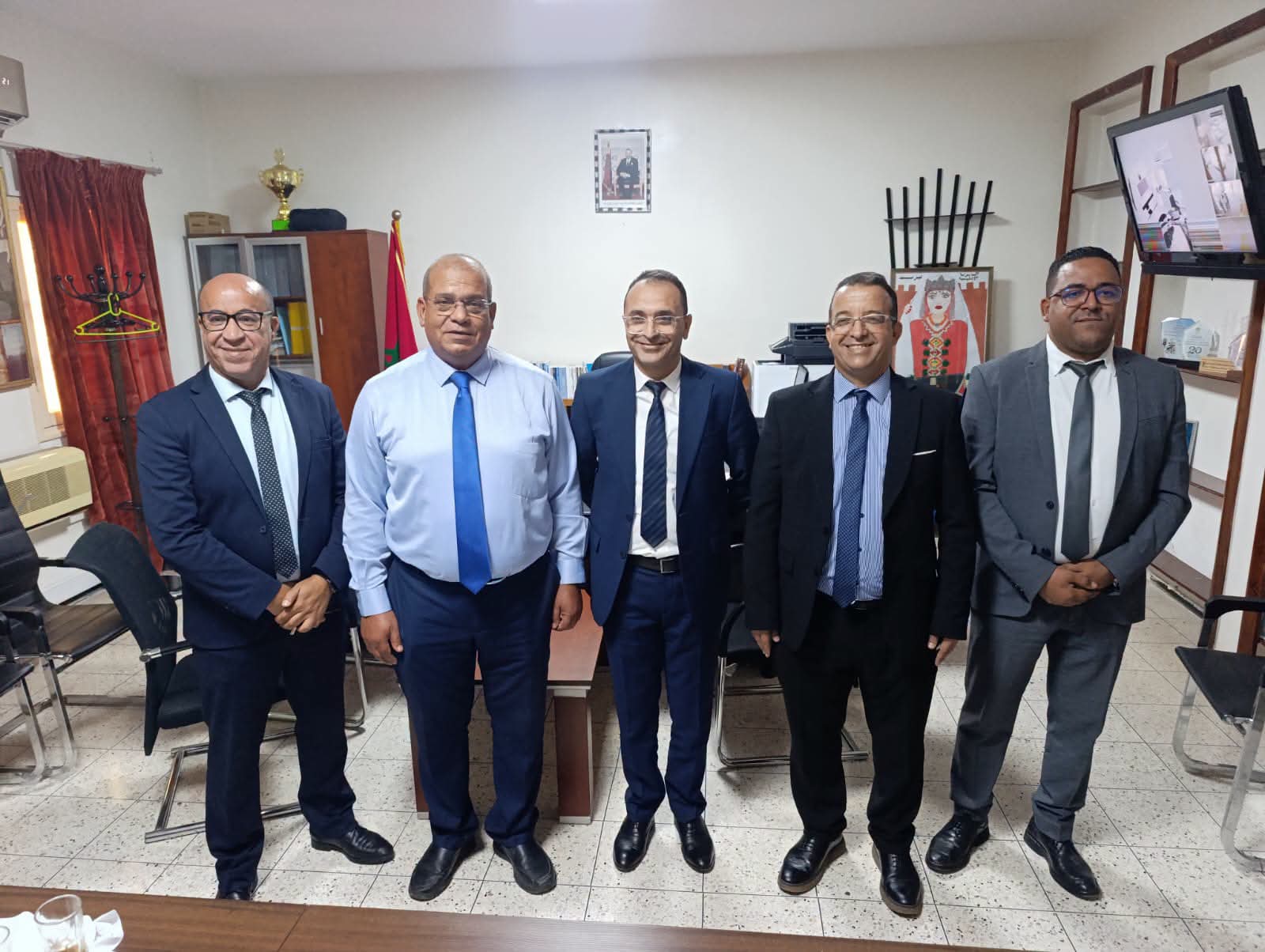 مديرية تيزنيت تستقبل مديرها الجديد…إشادة بحصيلة الرحيوي ودعوة لمواصلة مسار التميز
