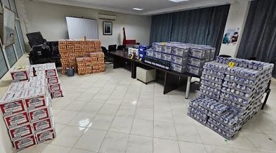 بوجدور.. توقيف مبحوث عنه وحجز أزيد من عشرة آلاف قنينة خمر