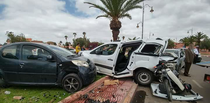 كلميم : تسجيل 312 حادثة سير بإقليم كلميم خلال سنة 2020