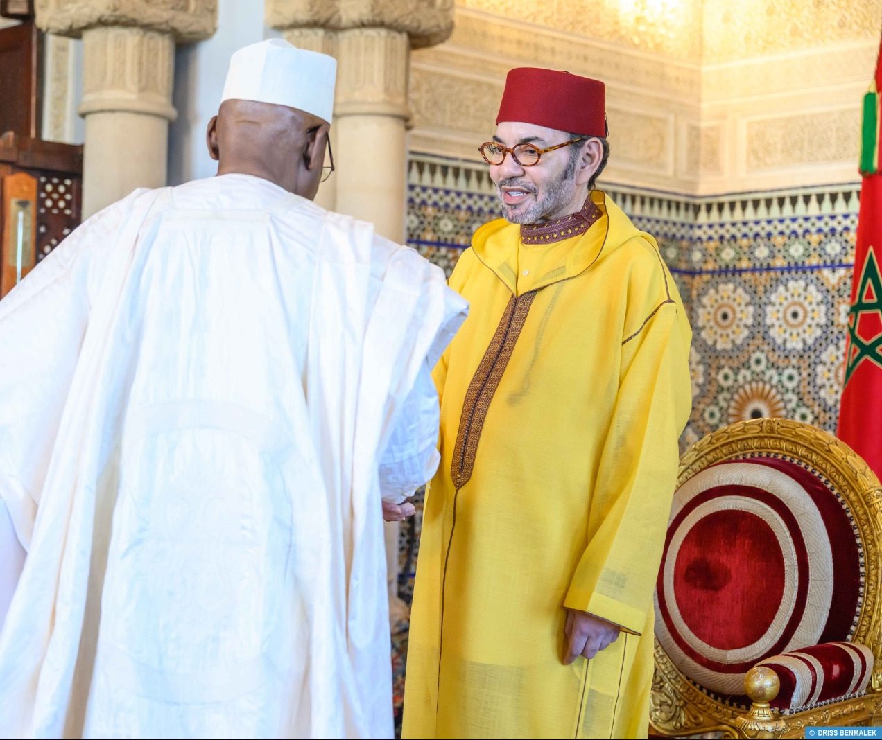الملك محمد السادس يستقبل سفراء أجانب جدد بالرباط