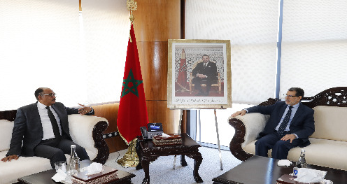 العثماني يستقبل السيد “ميشال سيديببي” المبعوث الخاص للاتحاد الإفريقي للوكالة الإفريقية للأدوية