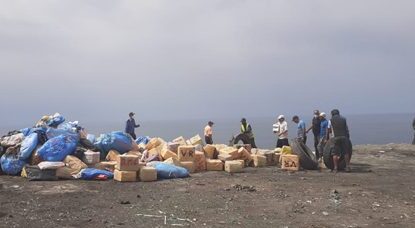 آسفي .. الجمارك تحرق 4.6 طن من مخدر الشيرا والمنتجات الممنوعة