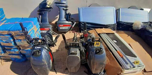 أصيلة .. حجز أربعة أطنان وستين كيلوغرام من مخدر الشيرا