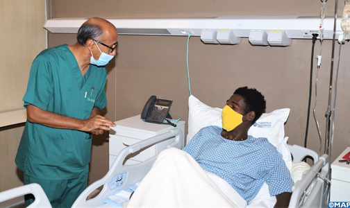 الرباط .. إجراء أول عملية جراحية للاجئ إفريقي بعد شهور من المعاناة
