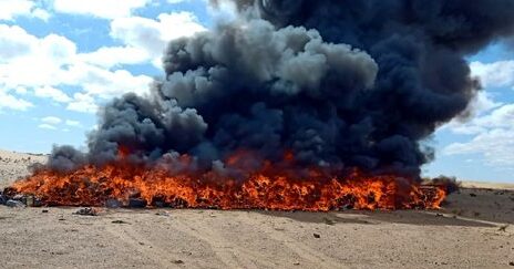 العيون.. إتلاف كمية كبيرة من المخدرات والمواد المهربة المحجوزة