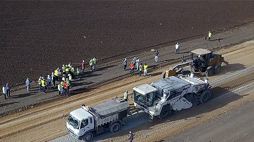 سيدي سليمان.. إنجاز الطريق الإقليمية رقم 4260 اعتمادا على تقنية “الربط الھیدرولیكي”