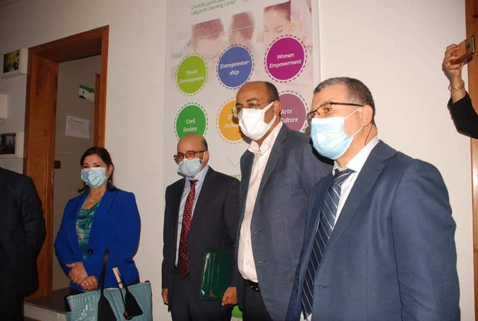 العيون ..بنموسى يجري لقاءات مع باحثين من المركز الإفريقي للأبحاث حول الفلاحة المستدامة وحاملي المشاريع من الشباب بمركز العيون لتأهيل الكفاءات التابع لمؤسسة فوسبوكراع