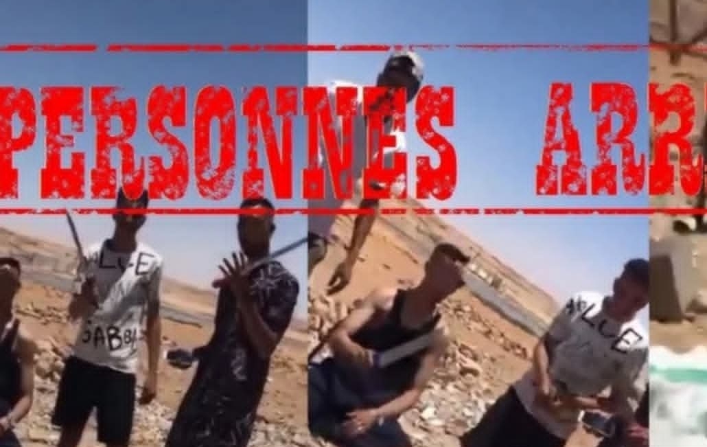 تحرك أمني سريع بالعيون يُسقط أربعة متورطين في استعراض أسلحة بيضاء بفيديو متداول