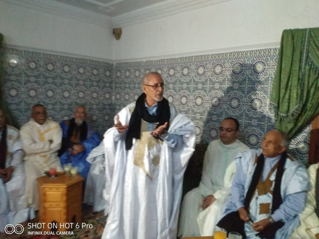 العيون ..قبيلة ايت أوسى تعزي أسرة “حيدار” في وفاة الوالد بشر ولد حيدار