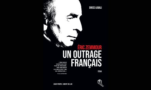 إصدار جديد لإدريس أجبالي..“Éric Zemmour, un outrage français”