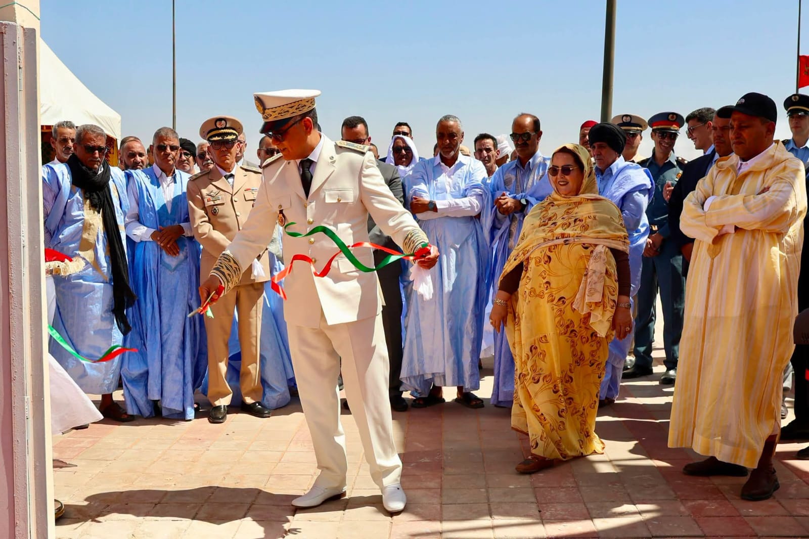 السمارة …عامل الإقليم يدشن بجماعة أمكالة ثلاثة مشاريع تنموية بمناسبة عيد العرش المجيد.