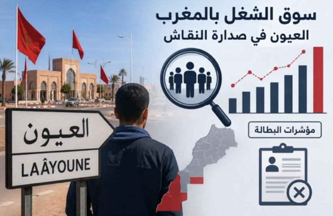 العيون في واجهة نقاش سوق الشغل…مؤشرات البطالة تعيد التنمية الجهوية إلى الواجهة