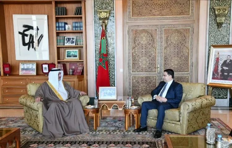 بوريطة يبحث مع نظيره البحريني تعزيز التعاون العربي