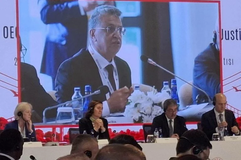 من إسطنبول.. وهبي يسلط الضوء على إصلاحات العدالة بالمملكة
