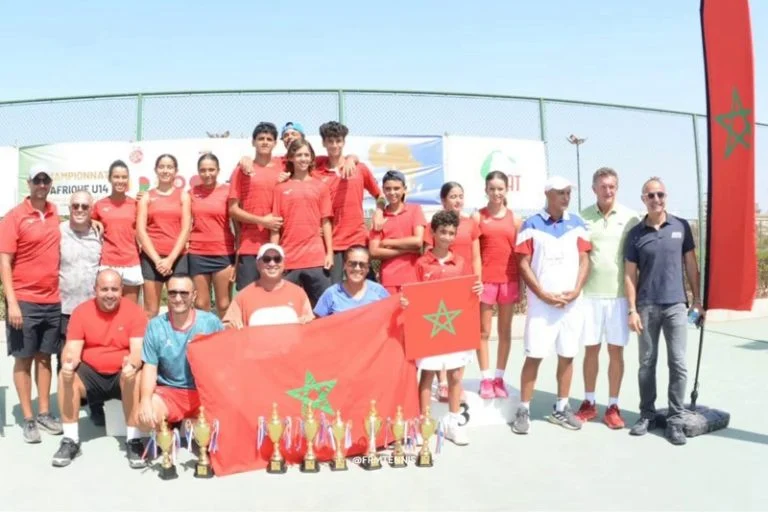ثلاثية مغربية في بطولة إفريقيا للتنس